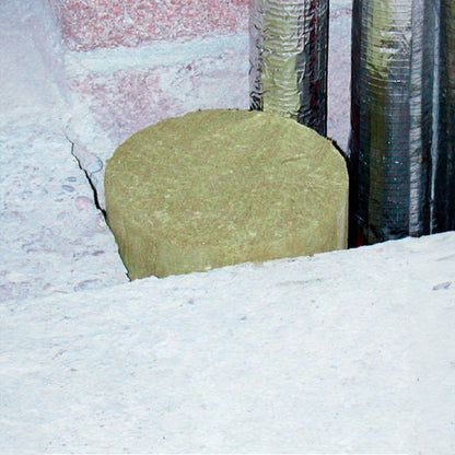 Einbau des Rockwool Conlit Fire Plug Brandschutzstopfen