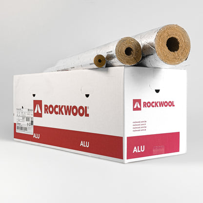 Rockwool RS800 Rohrisolierung Kartonware mit Einzelschalen