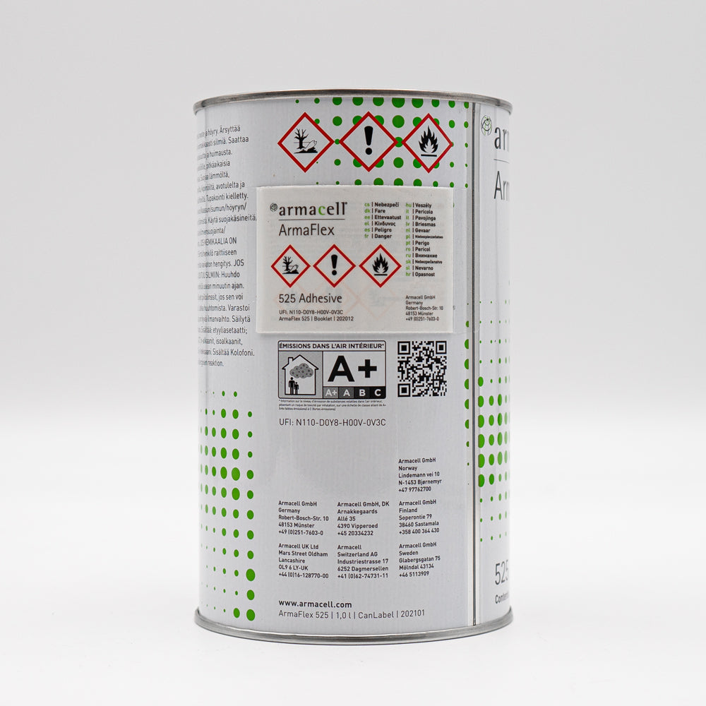 Armaflex 525 Kleber Dose Rückseite