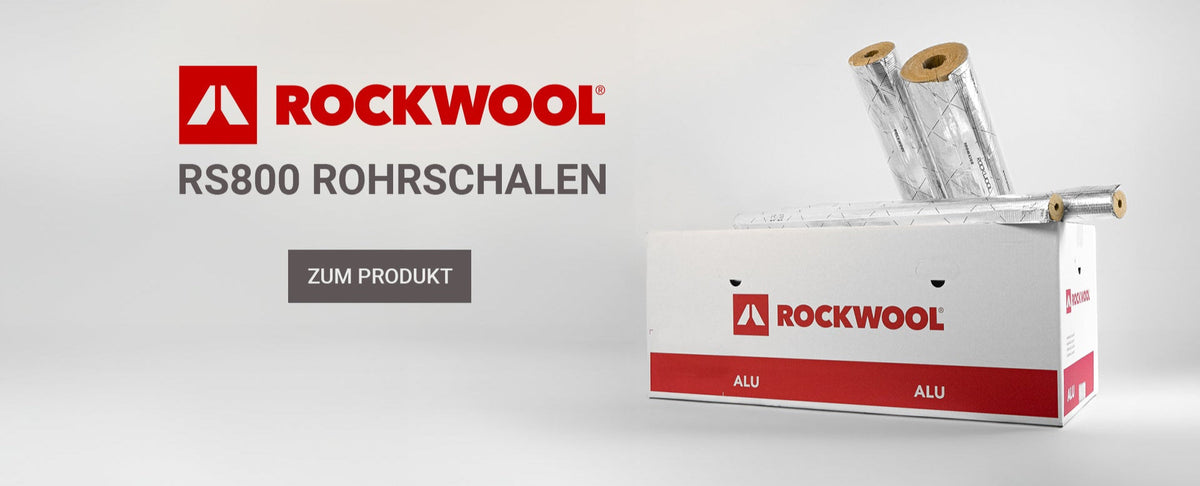 Rohrisolierung Rohrschalen als einzelmeter und Karton