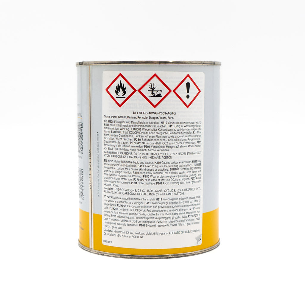 K-FLEX K467 Kleber 1l Rückseite