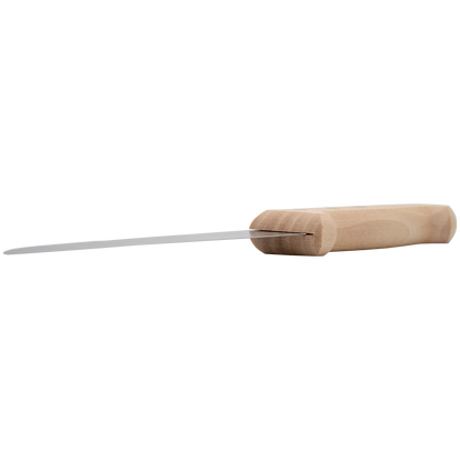 Mattetnmesser-spitz-Form-A150mm-holzgriff-liegend