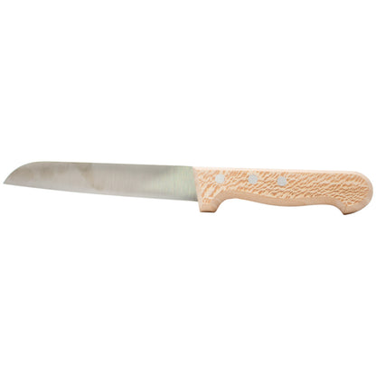 Mattetnmesser-spitz-Form-A150mm-holzgriff-seite
